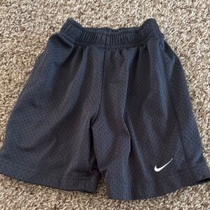 Nike Kids Dark Gray Mesh Shorts